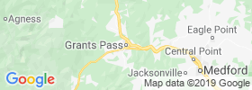Grants Pass map